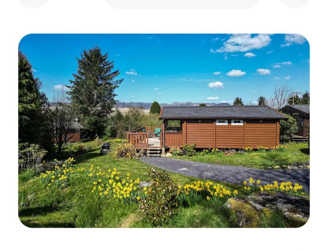 Cosy Cabin In Snowdonia With Views Wi-Fi Dog Friendly & Parking Trawsfynydd ภายนอก รูปภาพ